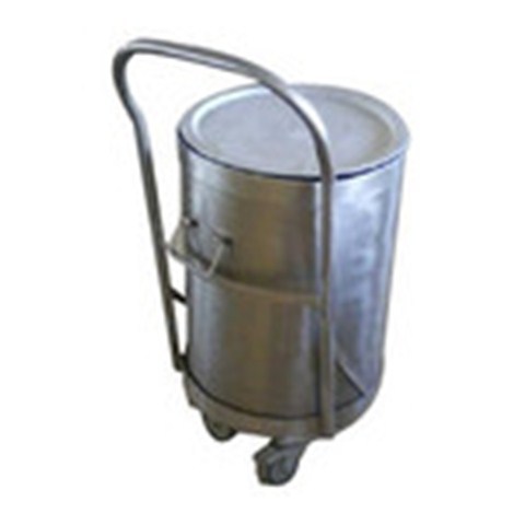 Stainless Steel SS Barrel, For Hospital, Capacity: 0-50 litres