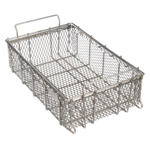 Stainless Steel Rectangular SS Basket, For Home