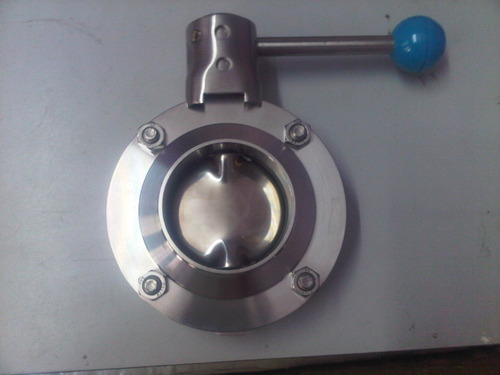 SS Double Acting Butterfly Valve