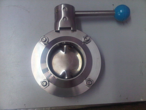 SS Butterfly Valve, Port Size: 1 to 6