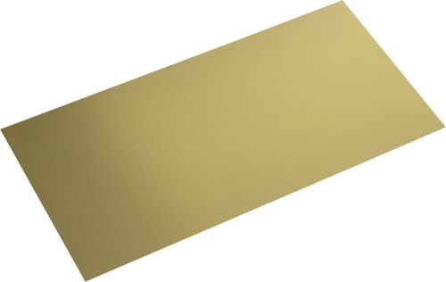 Hot Rolled Brass Sheet, Rectangular, 0.4 Mm