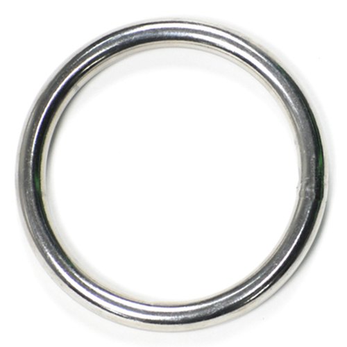 Ss Round Stainless Steel Ring, Material Grade: 409 L, Size: 3-10