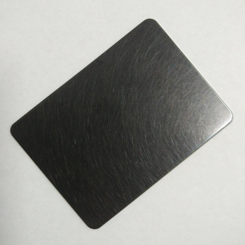 Rectangular Black SS Colored Pressed Sheet, Size: 8 X 4 Feet, Thickness: 5 mm