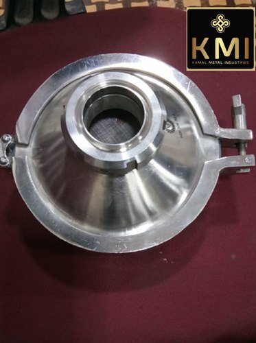 Kmi Stanless Steel SS Conical Filter 304, Size: 51mm
