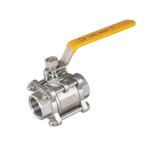 Solitaire Impex Stainless Steel SS Design Ball Valve, Flanged