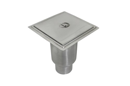 SS Drain Traps, For pharma, Size: 6 X 6