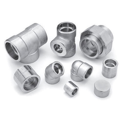 Threaded Half Stainless Steel 304 Socket weld Fittings, For Gas Pipe