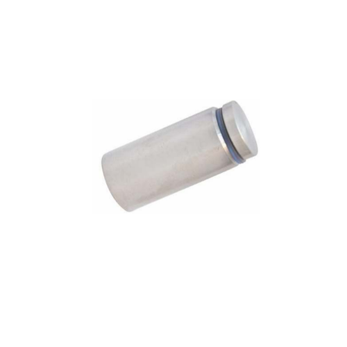 Silver stainless steel ss Glass Hollow Stud, Size: 1x2 Inch