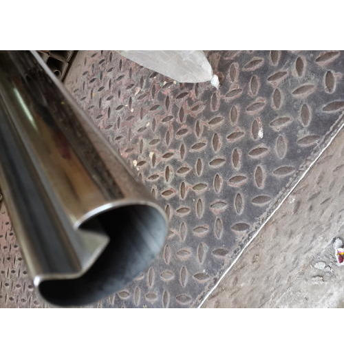 Mallinath Stainless Steel Grooved Pipe, Material Grade: SS316