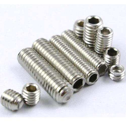 3mm To 24mm Full Thread Stainless Steel Grub Screws, Size: 3mm To 30mm