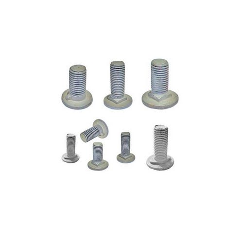Silver Stainless Steel SS Guard Rail Bolts, Size: M12 To M20, Packaging Type: Box