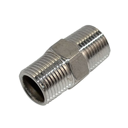 Pearl Overseas Stainless Steel Hex Nipple, Size: 2 inch, for Chemical Fertilizer Pipe