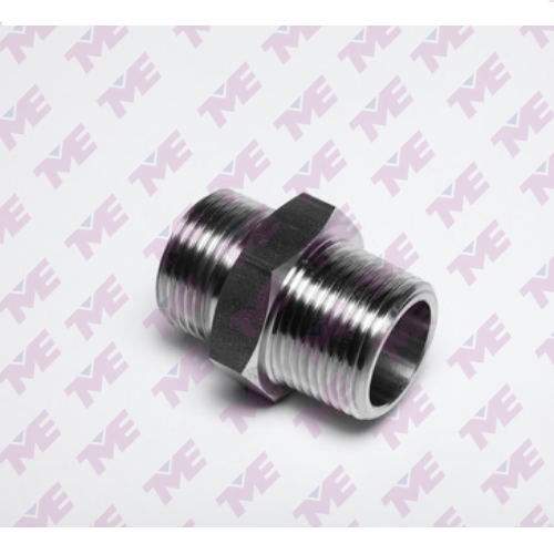 TME Stainless Steel Hex Nipples, Grade: Ss304, Size: 1/2