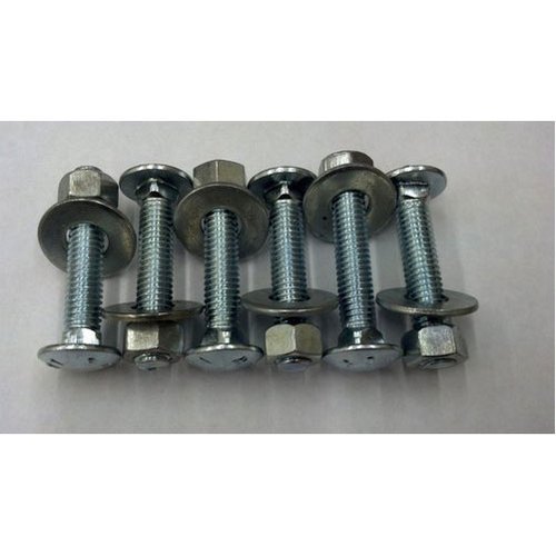 Carriage Screws With Washer And Hex Nut, Packaging Type: Box