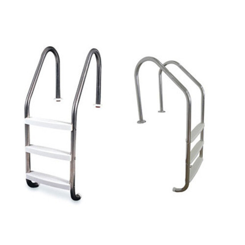 Stainless Steel SS Ladder, For Swimming Pool, Material Grade: SS304