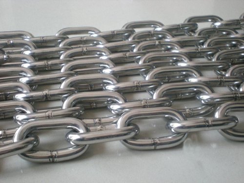 Ss Link Chain, Size: 1mm To 100mm