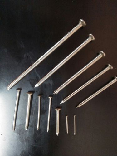 Stainless Steel Nails, Shape: Round, Square