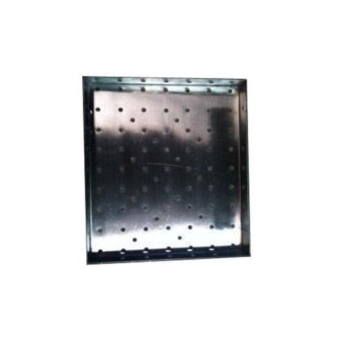 Slot Hole Stainless Steel SS Perforated Tray, For Industrial