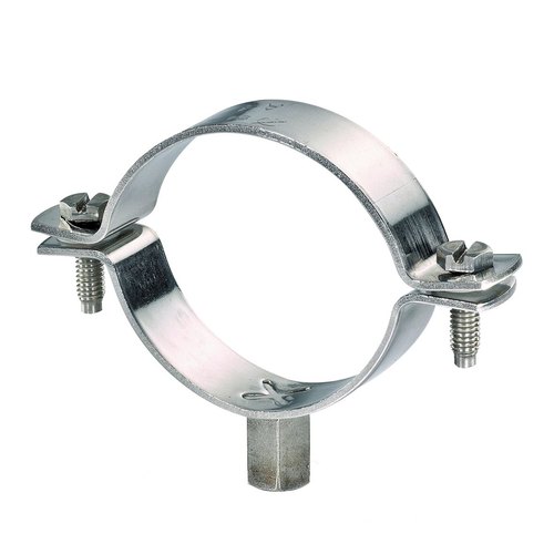 U Type Stainless Steel SS Pipe Clamp, Size: 1/2-2
