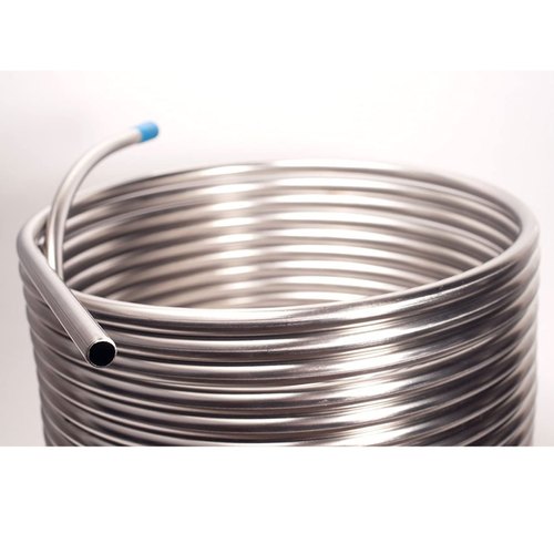 125 Mm Round SS Pipe Coil, 3 meter, Thickness: 4 Mm