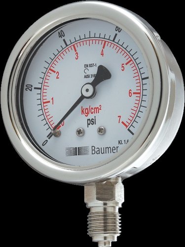 Steel SS Pressure gauge utility, For Industrial