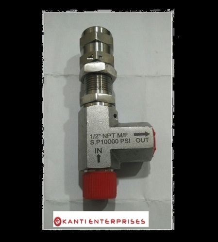 Stainless Steel SS Pressure Relief Valves, Size: 1/4 To 1