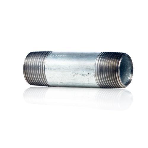 Galvanized Iron Pipe Nipple, Application : Structure Pipe