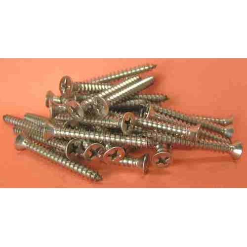 RH Stainless Steel SS Sheet Metal Screw, For Industrial, Polished