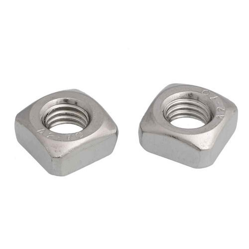 Stainless Steel Square Nut, Grade: ss 304, Size: M3 To M16
