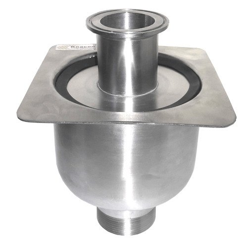 Round SS Sterile Floor Drain Trap