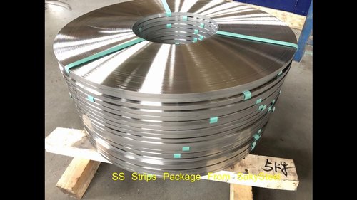 Coil Form Silver SS Hard Strips, For Components, Thickness: 0.03mm To 2mm