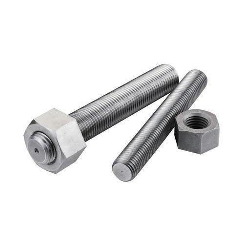 Polished Stainless Steel SS Stud Bolts, Packaging Type: Packet, for Fitting
