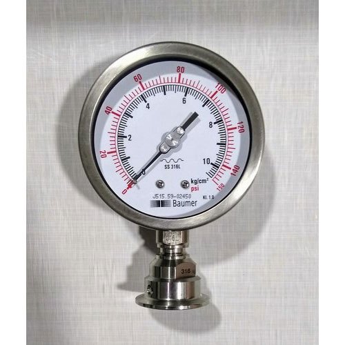 SS Triclover / Sanitary Gauge for Industrial