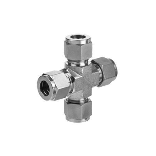 316 Stainless Steel Tube Fitting Cross for Structure Pipe