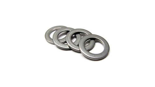 Zinc Plated Mild Steel Flat Washer, Round