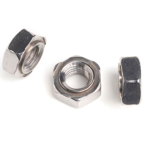 KEC Hexagonal Stainless Steel Hex Weld Nuts, Size: 3 Mm