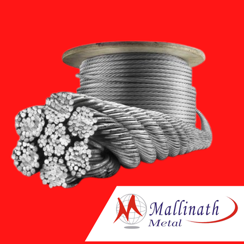 Stainless Steel 500 mm/reel SS Wire Rope 6 x 36, Diameter: 1-60 mm