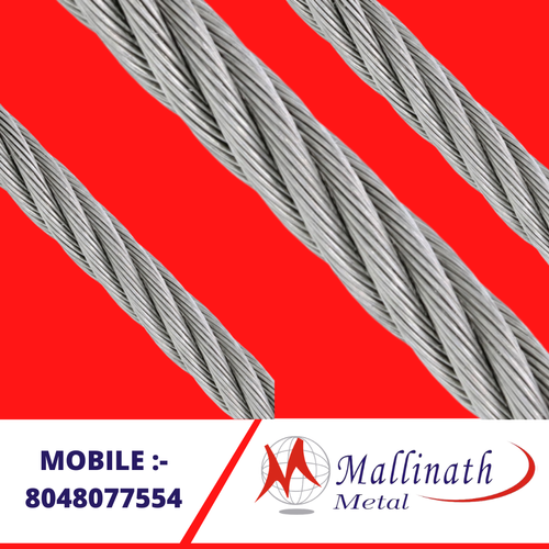 500 mm/reel 1-75 mm SS Wire Rope 7 x 7, SS304
