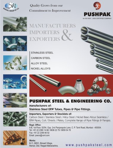 Stainless ERW Pipes & Tubes