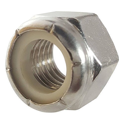 Stainless Steel 304 A2 Nylock / Self Locking Nut BSW Thread
