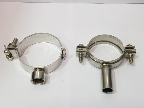 1/2 inch Stainless Steel 304 Pipe Clamp, Light Duty