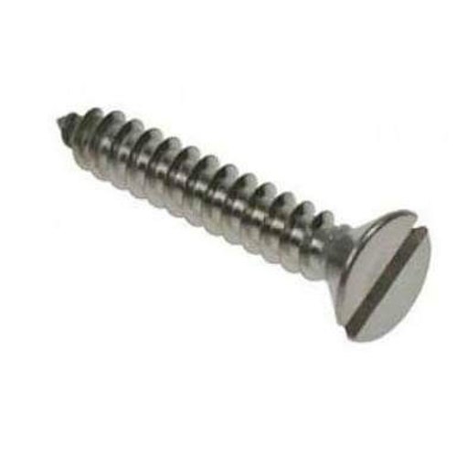 Stainless Steel 304 Slotted CSK Wood Screw DIN 97