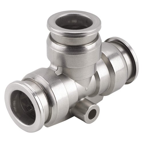 2 inch Reducing Stainless Steel 316 Union Tee, For Plumbing Pipe