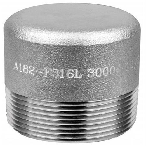 Stainless Steel A182 F316L Head Plug, Quantity Per Pack: 20 Pieces