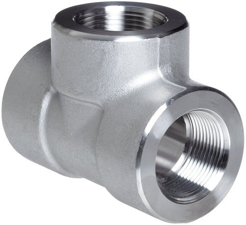 Inconel 625 Socket Weld Threaded Tee Fittings, For Chemical Fertilizer Pipe