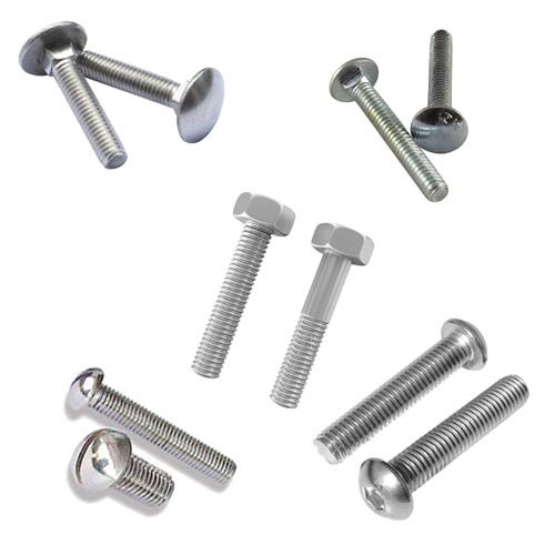 Hexagonal Stainless Steel 409 Bolt, For Automobiles, Packaging Type: 100