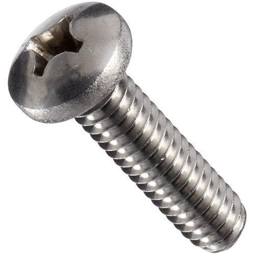 New Meru Impex Stainless Steel 904L Round Head Screw