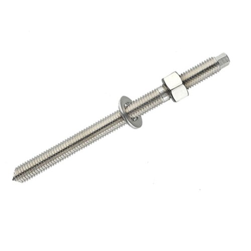 SS Silver Stainless Steel Anchor Bolts, For Industry, Packaging Type: Wooden Box