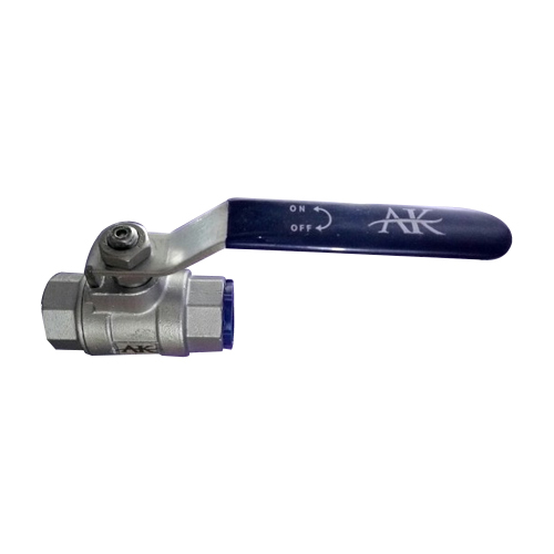 AK Screwed End Stainless Steel Valves, Size: 15mm To 100mm, Valve Size: 15-100 Mm