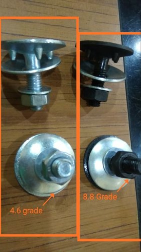 Hexagonal Stainless Steel Bolts, For Construction